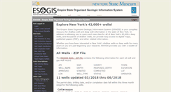 Desktop Screenshot of esogis.nysm.nysed.gov