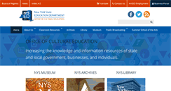 Desktop Screenshot of oce.nysed.gov